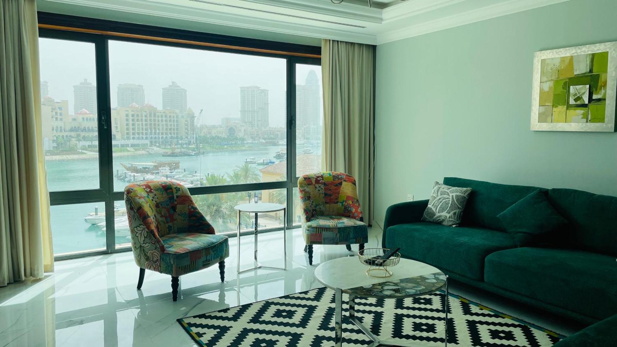 2 Bhk Townhouse At Pearl Apartment Doha